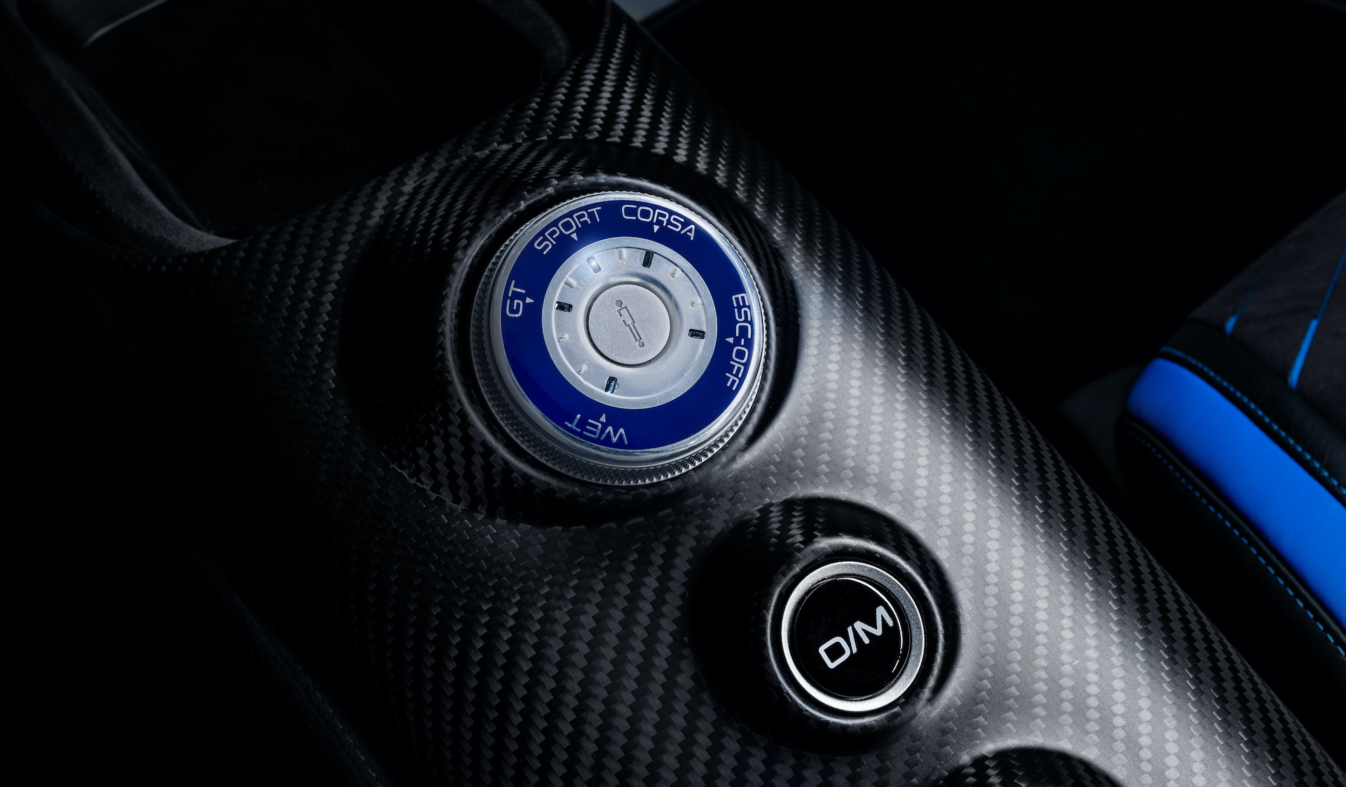 MASERATI MC20 manopola driving mode