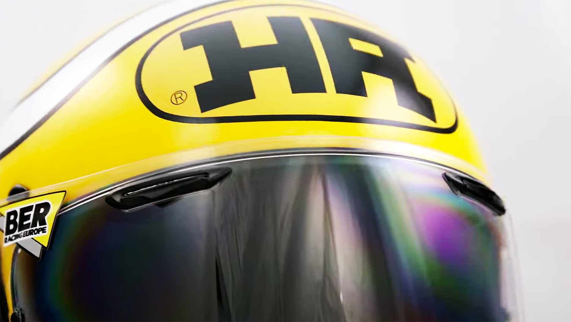 Arai Concept-X Casco Vintage giallo