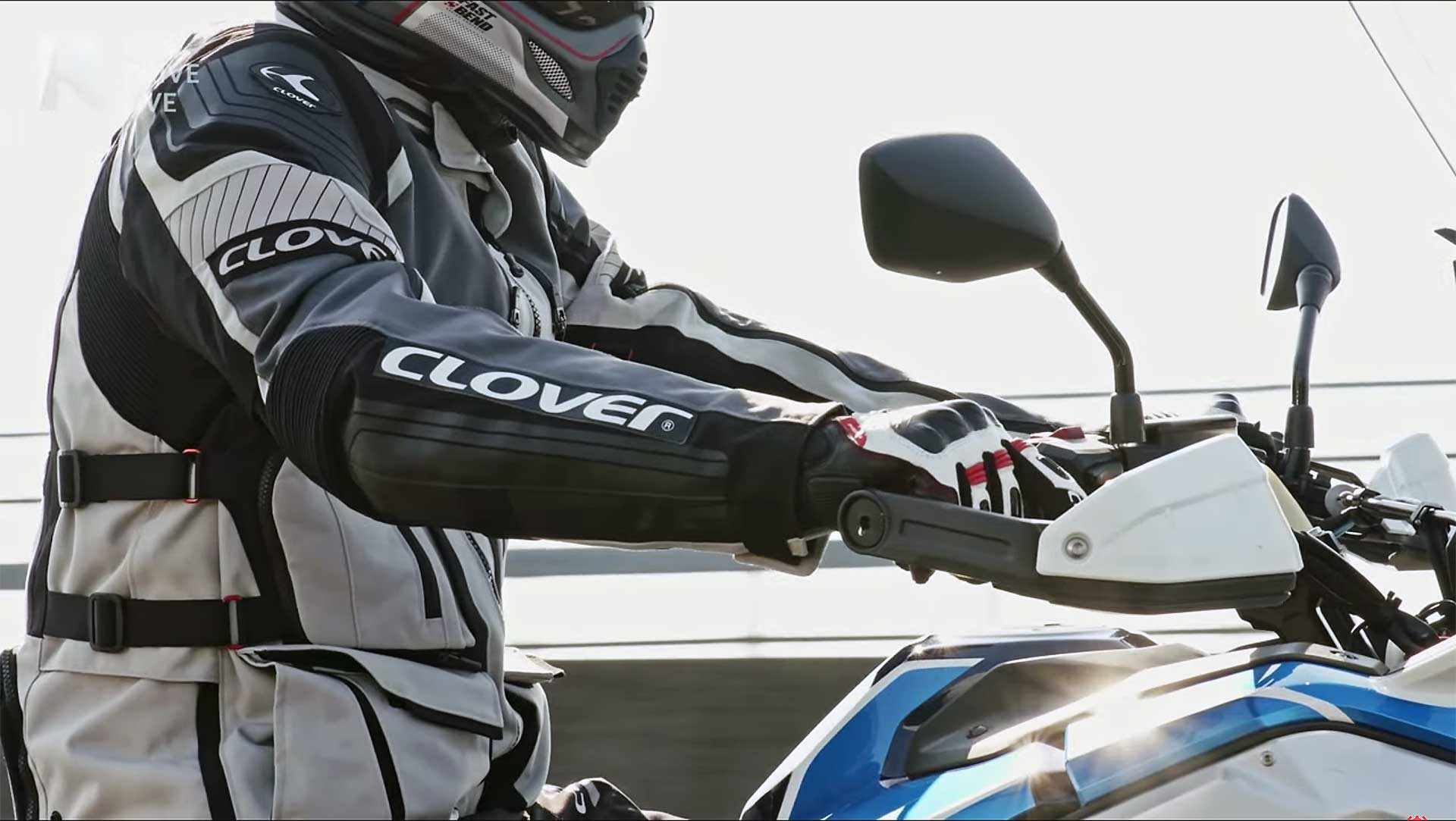 Giacca Moto Clover Crossover 4 WP Airbag