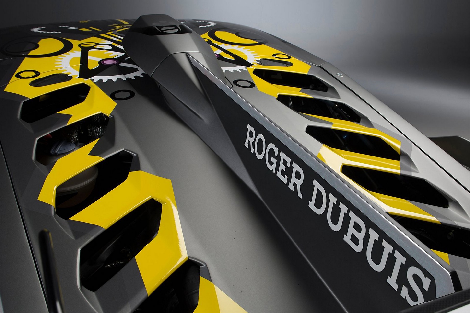 Lamborghini Huracán Super Trofeo Evo dettaglio