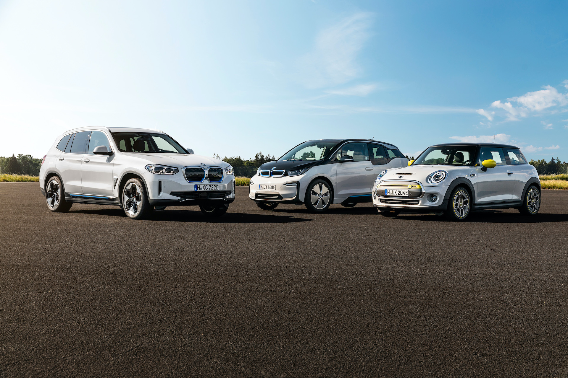 BMW #ElectrifYou BMW iX3 i3 MINI Cooper SE