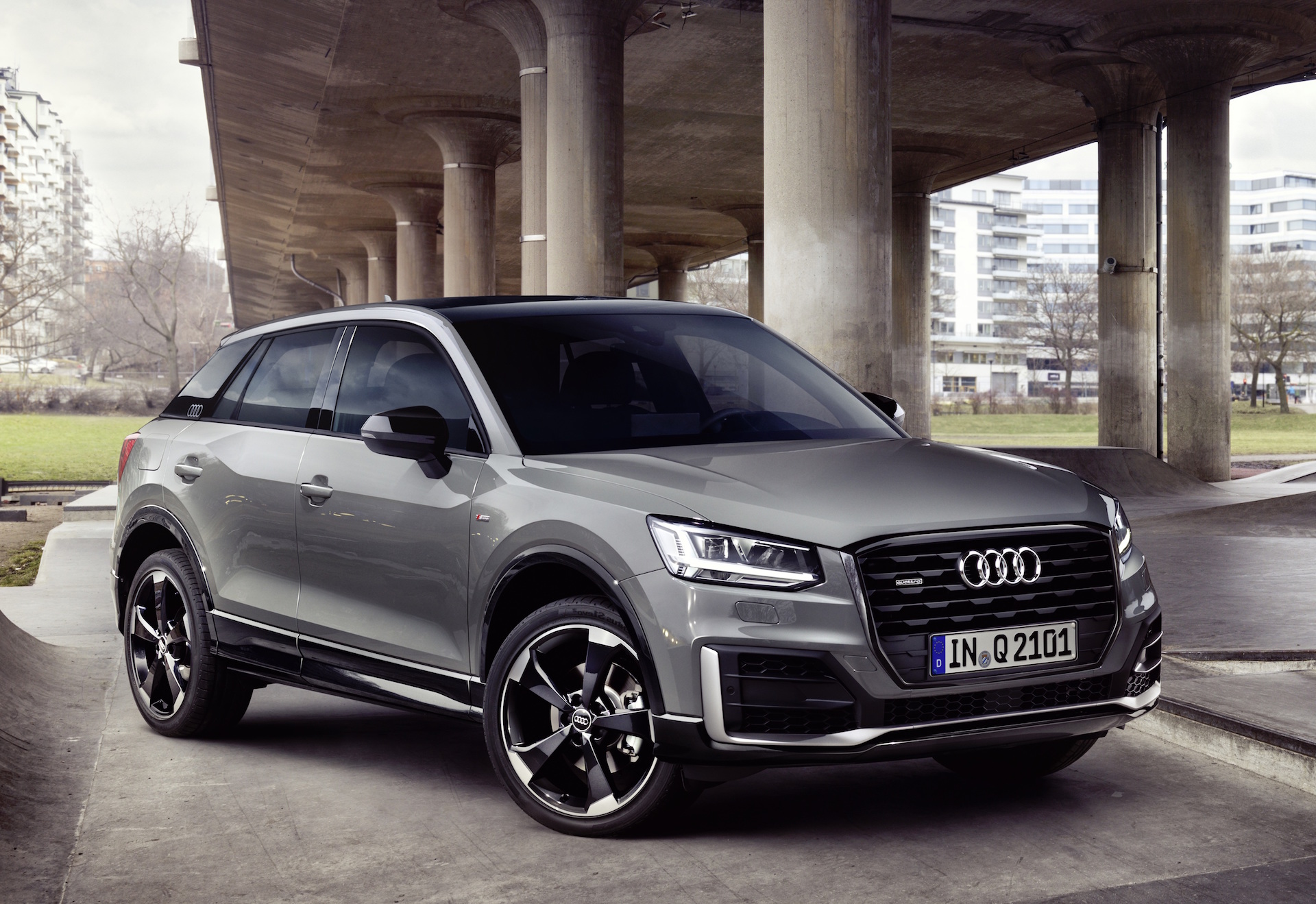 Audi Q2 2019, 3/4 anteriore