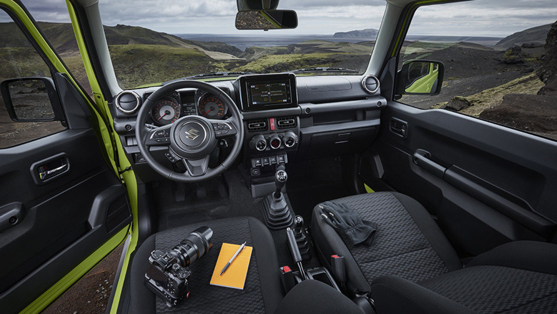 Nuovo Suzuki Jimny interni