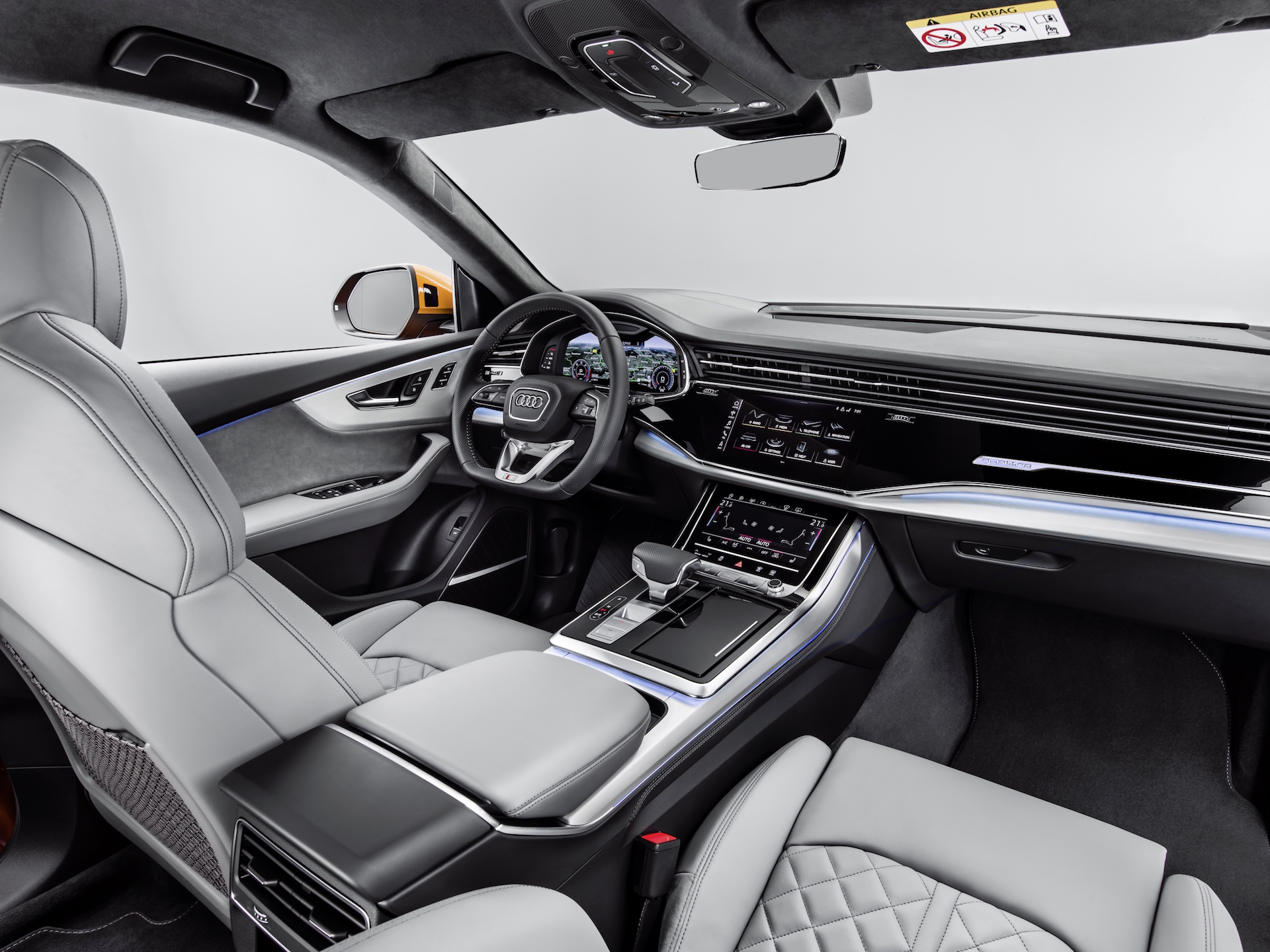 audi q8 plancia comandi MMI