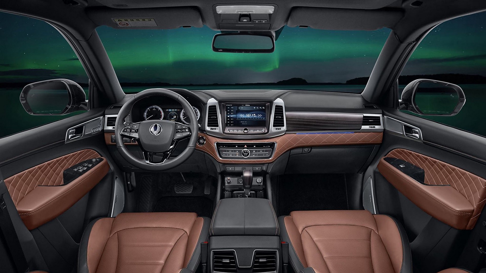 SsangYong Rexton 2018 interni