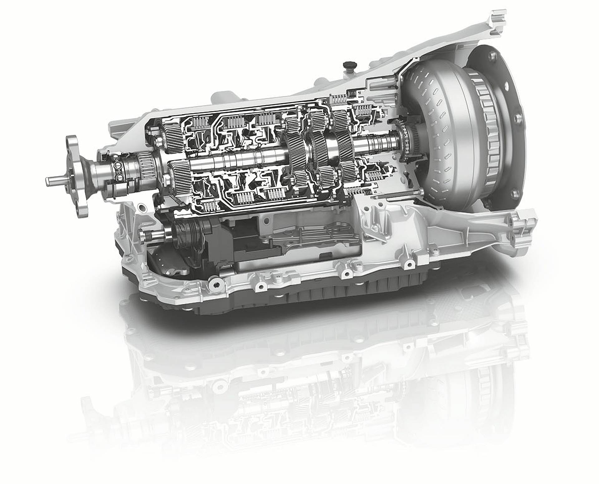 Cambio automatico a 8 rapporti ZF 8HP 50 seconda generazione della Alfa Romeo Stelvio