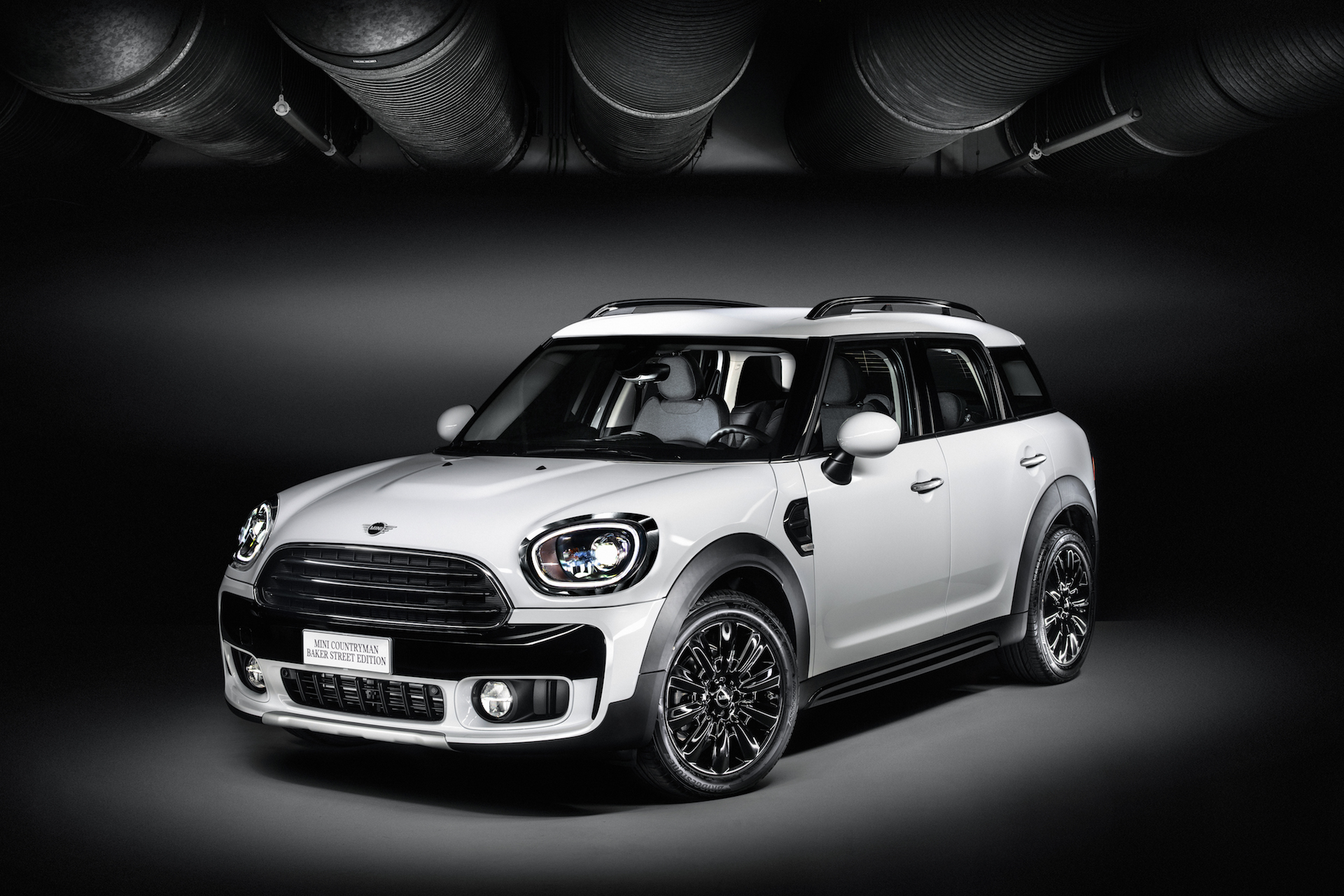MINI coutryman Baker StreetEdition bianca 3/4 anteriore