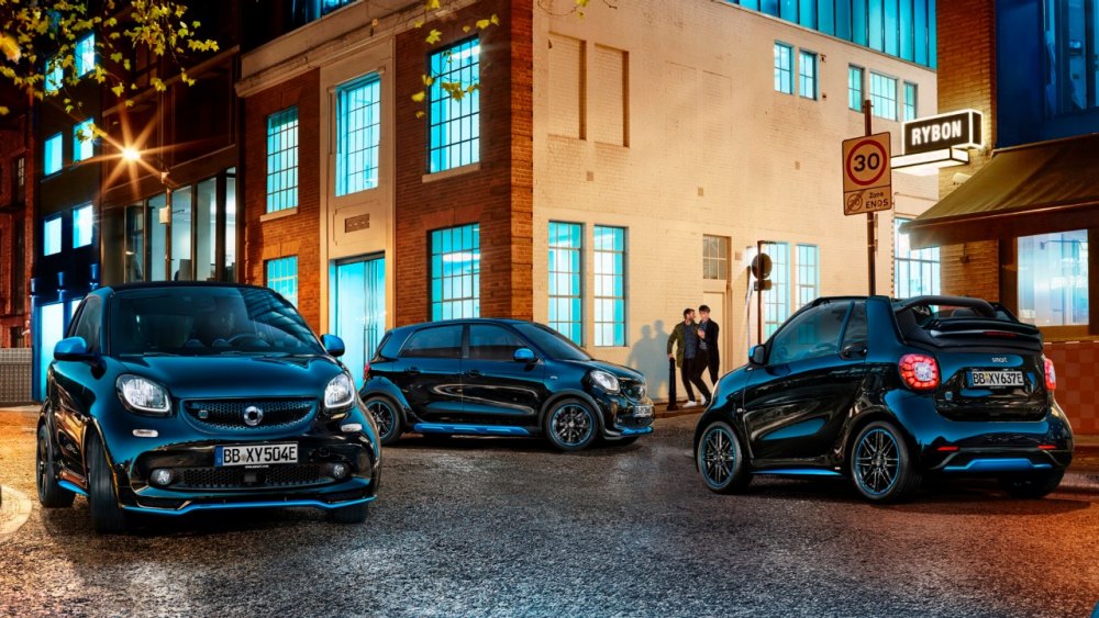 smart fortwo forfour e fortwo cabrio EQ