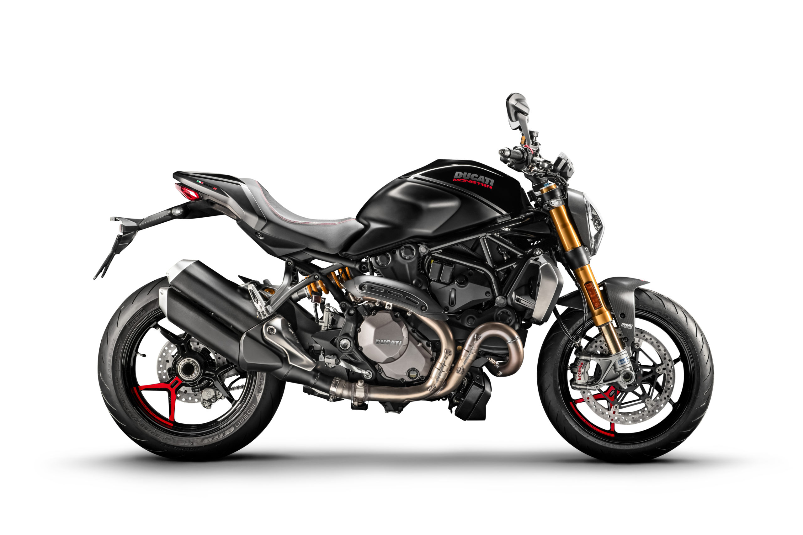 Ducati Monster 1200 S Black on Black laterale