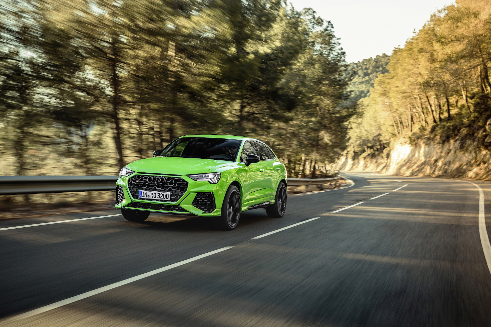 Audi RS Q3 Sportback Kyalami green