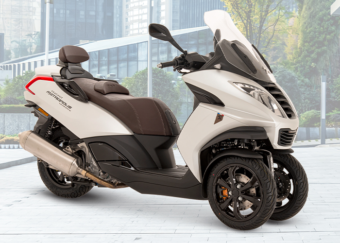 Peugeot Metropolis Ultimate Bianco migliori tre ruote