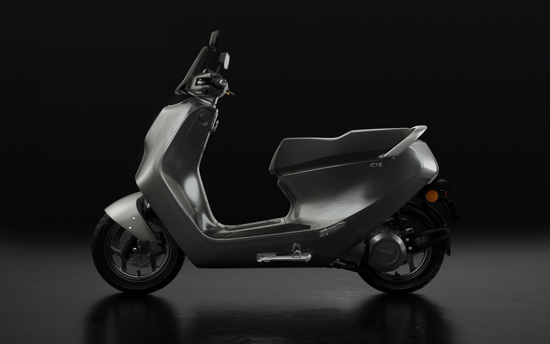 Yadea CS1 Scooter elettrico Statico fondo nero