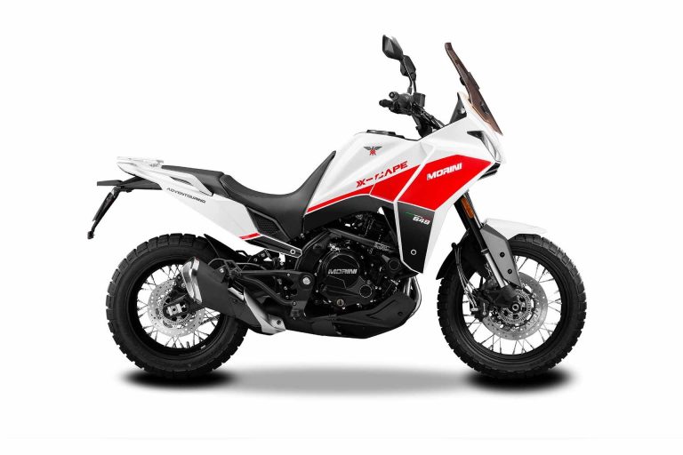Moto Morini X-Cape Carrara White