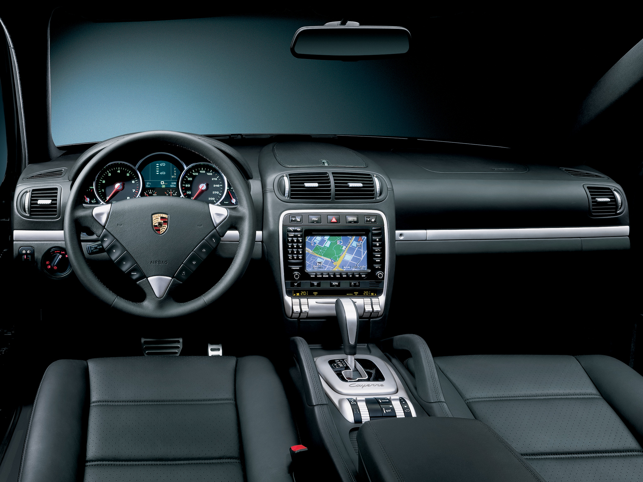 porsche cayenne 2003 plancia