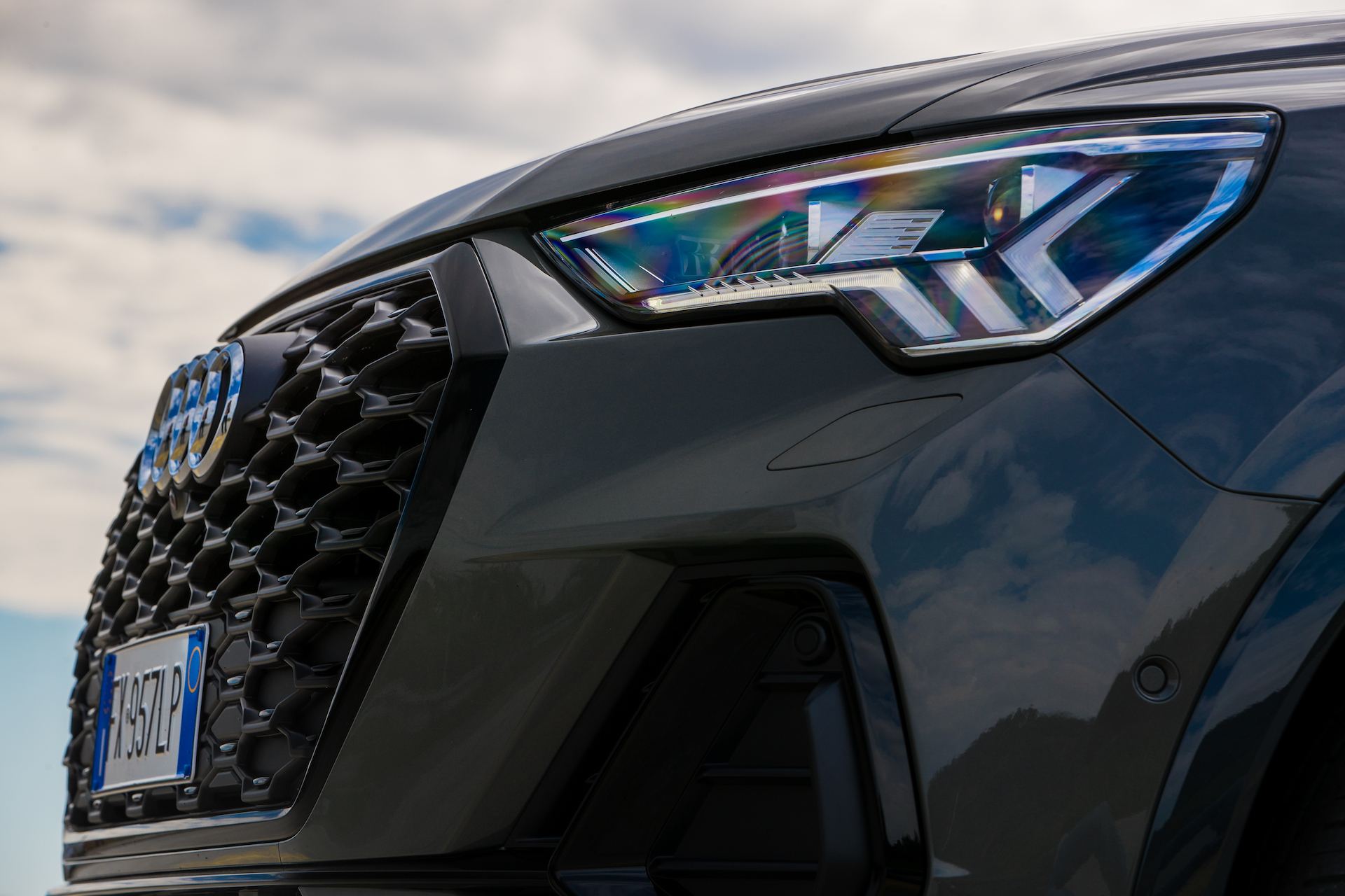 Audi Q3 Sportback griglia frontale