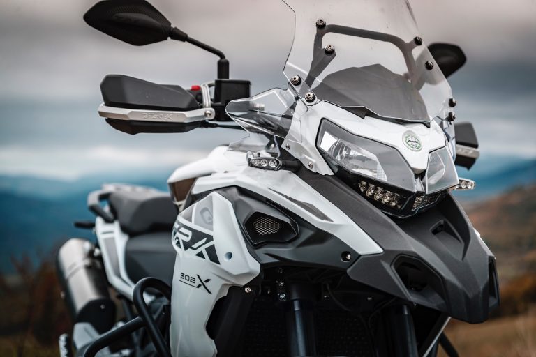 Benelli TRK 502 X 2021 bianca paramani