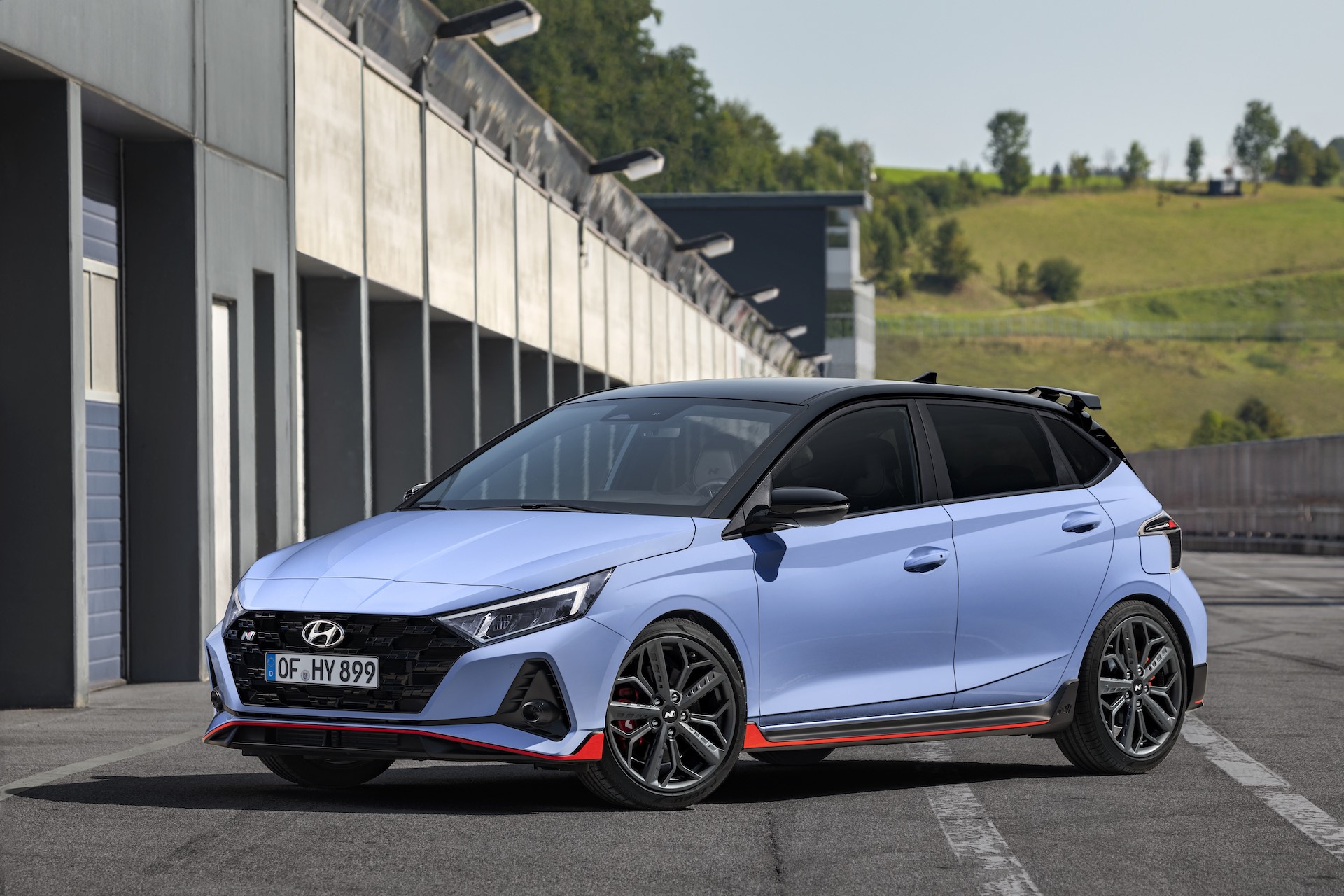 Hyundai i20 N - statica laterale