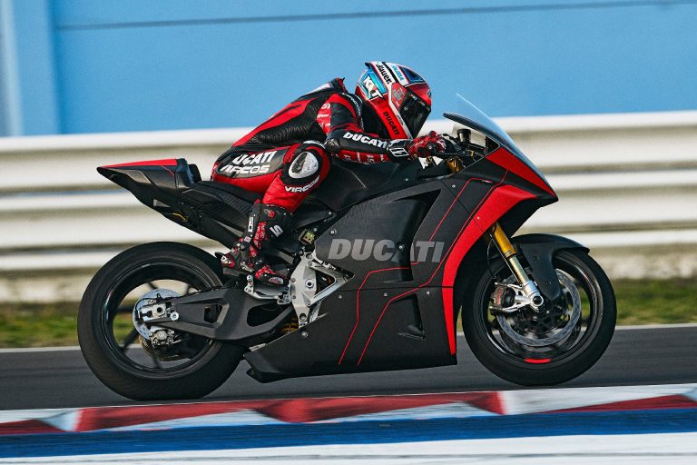 Ducati MotoE in pista