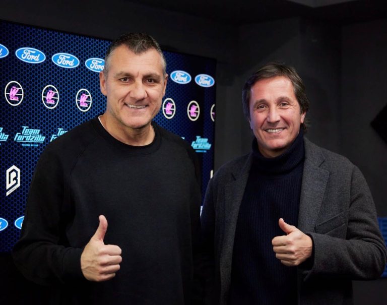 Bobo Vieri e Fabrizio Faltoni