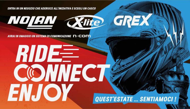 Promozione Nolan "Ride, Connect, Enjoy", interfono in omaggio