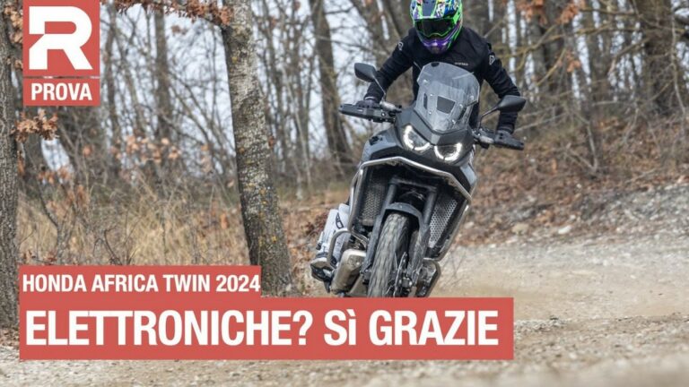 Prova Honda CRF1100L Africa Twin ES 2024