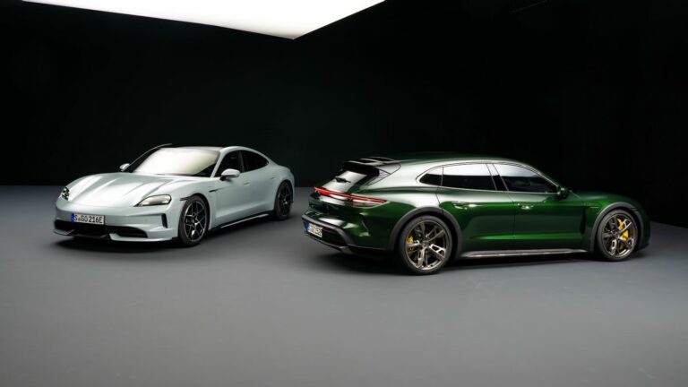 Porsche Taycan restyling 2024