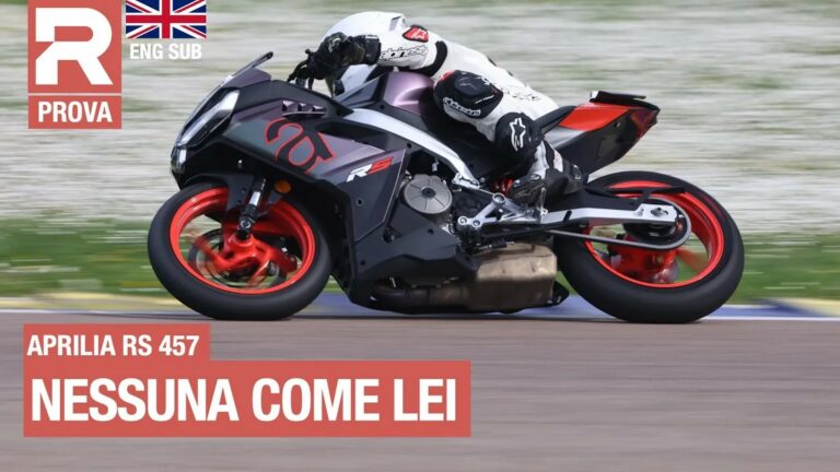 Video prova Aprilia RS 457