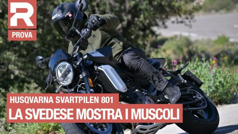 Husqvarna Svartpilen 801 - prova