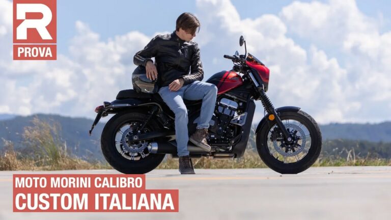 Moto Morini Calibro prova