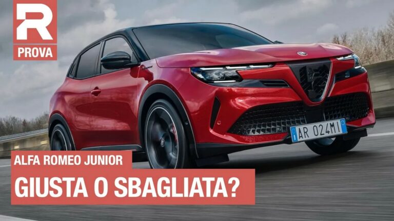 Alfa Romeo Junior Veloce - prova