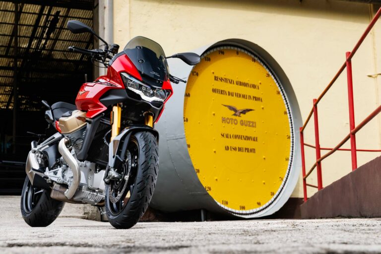 Moto Guzzi V100 Mandello Wind Tunnel 2025