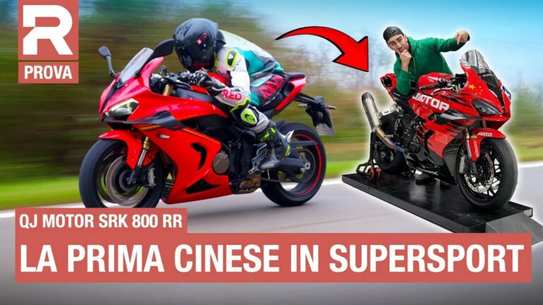 Qj Motor SRK 800 RR Prova