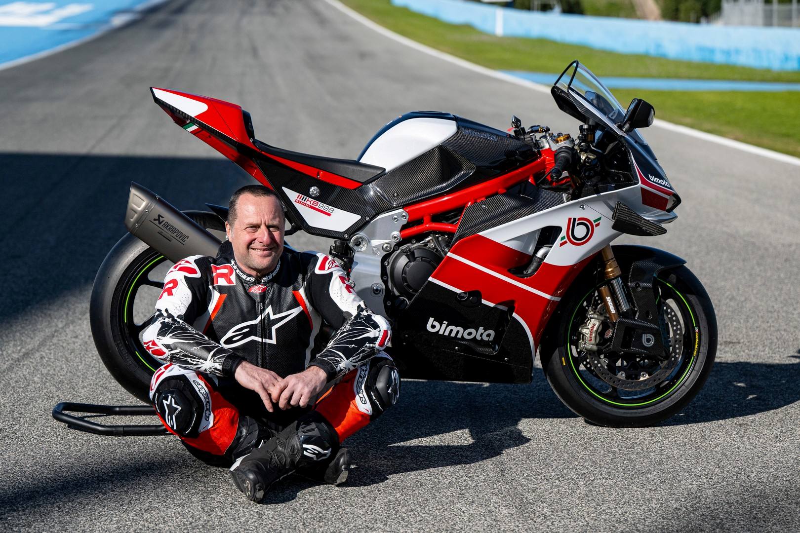 Bimota KB998 Rimini - prova